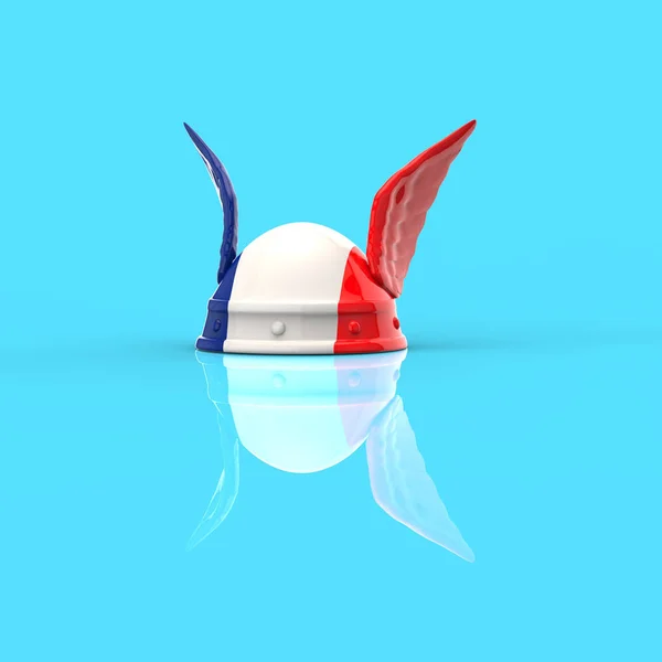 ガリアヘルメット 3Dイラスト — ストック写真