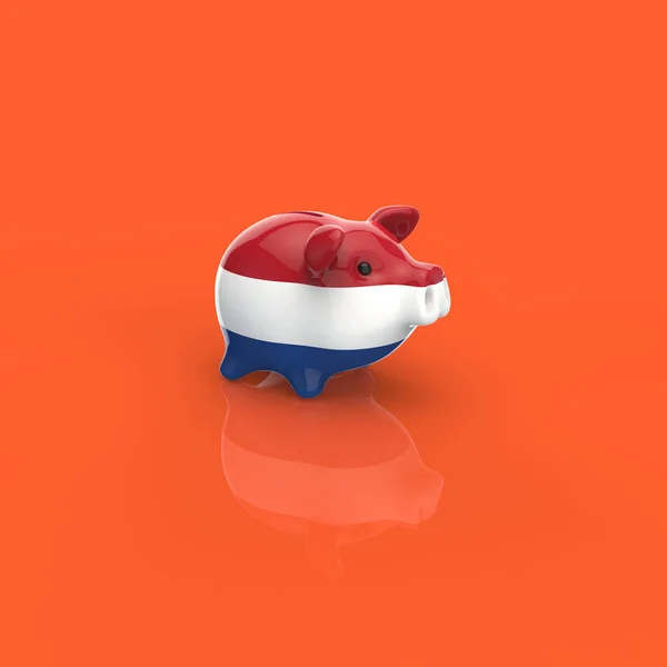 Piggy Bank Business Concept Illustration — Stock Photo, Image