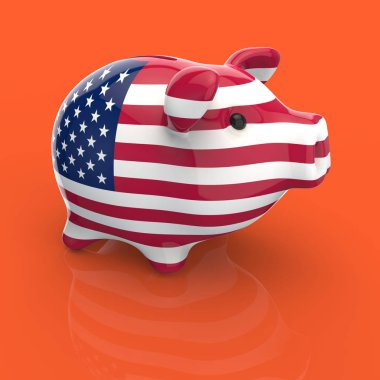 Kumbara-3D Illustration