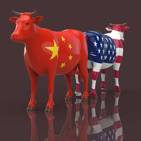 Cows Concept Illustration — Stock Photo, Image