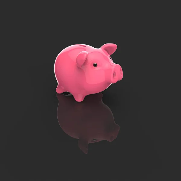 Piggy Bank Illustration — Stockfoto