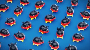 Alman Piggy Banks - 3D animasyon 