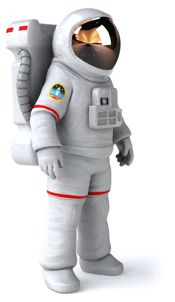 Astronautenfigur Illustration — Stockfoto