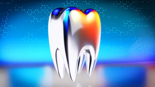 Zahn Symbol Illustration — Stockfoto