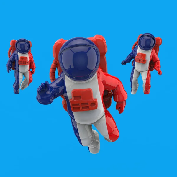Astronauten Concept Illustratie — Stockfoto
