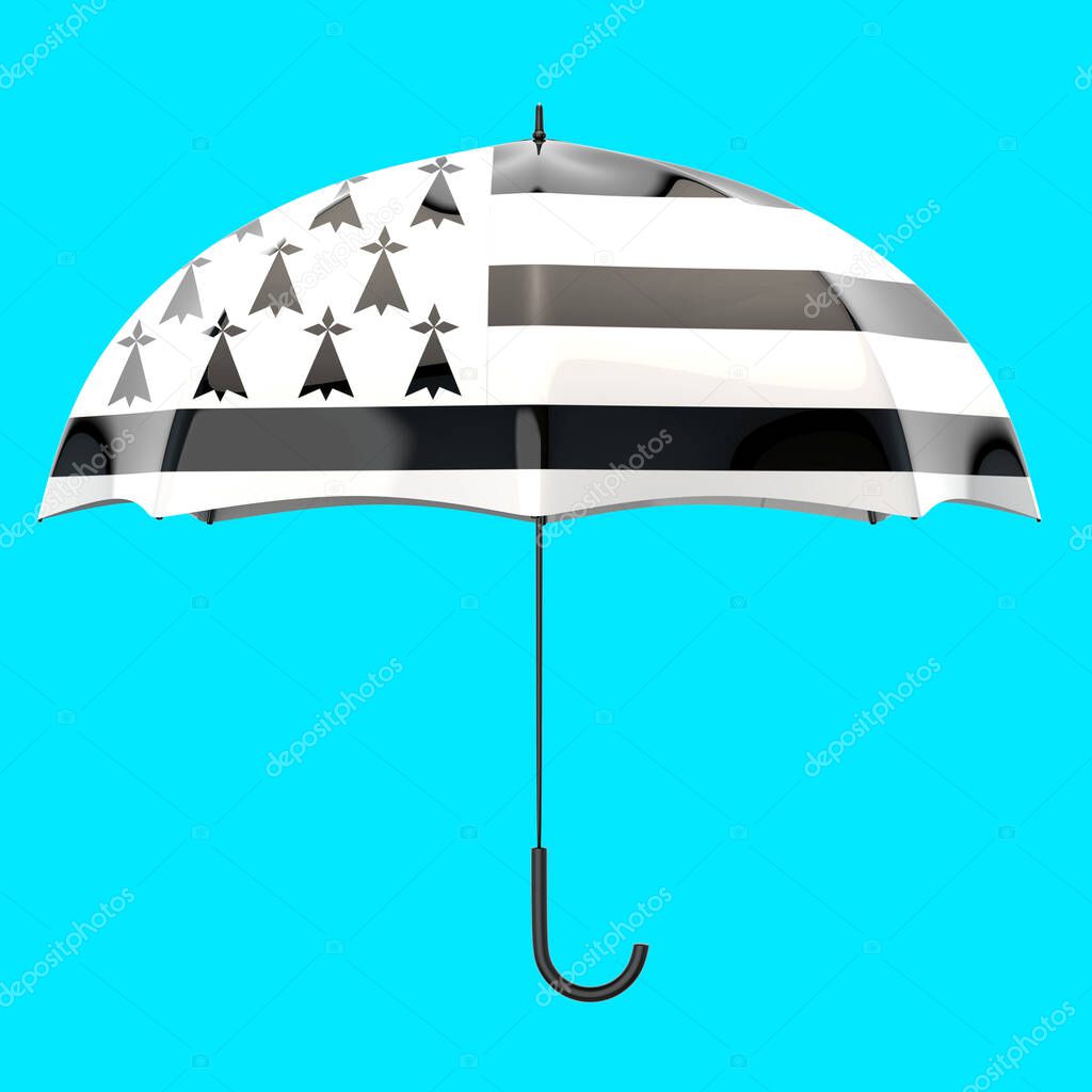 Umbrella concept - 3D Illustration