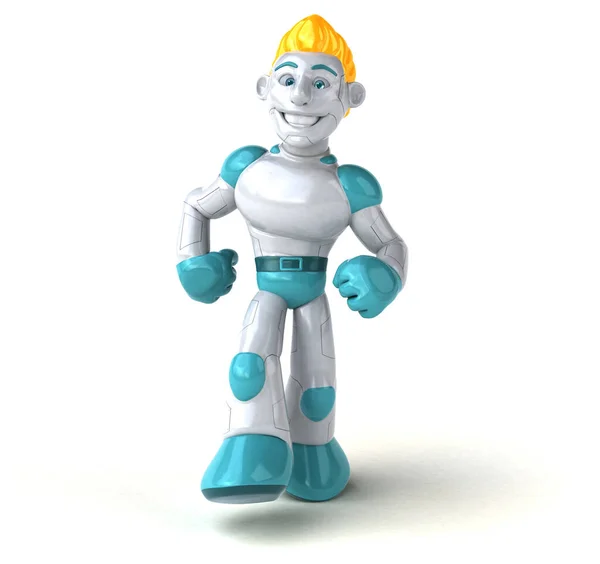 Personaje Robot Ilustración —  Fotos de Stock
