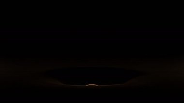 futbol topu soyut arkaplan - 3d animasyon 