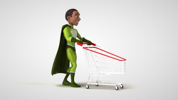 Szuper hős vásárlás - 3D animáció  