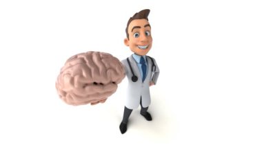 Beyni tutan eğlenceli doktor. 
