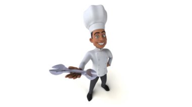 Eğlenceli şef tutma aracı