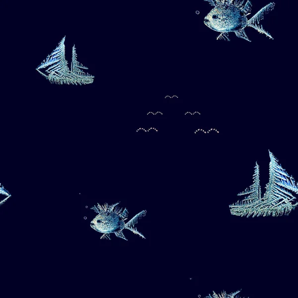 soğuk deniz seamless modeli