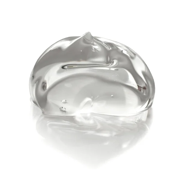 şeffaf jel izole makro, closeup