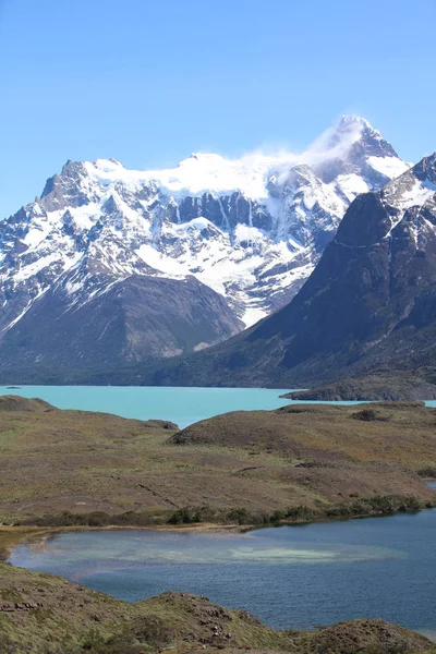 Εθνικό Πάρκο Torres Del Paine Στην Παταγονία Χιλή — Φωτογραφία Αρχείου