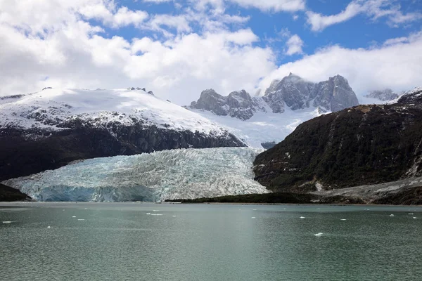 Glacier Pia Patagonie Chili Amérique Sud — Photo