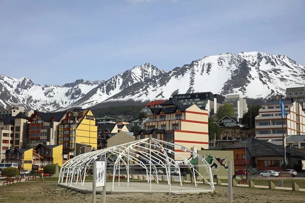 Ushuaia Argentina Novembro 2018 Cidade Ushuaia Capital Província Tierra Del — Fotografia de Stock