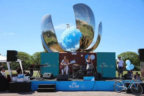 Buenos Aires Argentina Novembro 2018 Klm Party Parque Das Nações — Fotografia de Stock