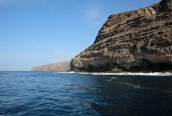 Gomera Sahil Şeridi Kanarya Adaları Spanya — Stok fotoğraf