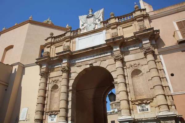 Porta Garibaldi Marsala Sicília Itália — Fotografia de Stock