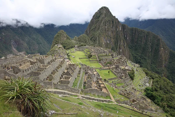 Machu Picchu Pérou Octobre 2018 Vue Sur Ville Inca Perdue — Photo