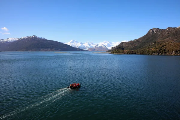 Porvenir Şili Ekim 2018 Macera Turist Ventus Australis Patagonya Ainsworth — Stok fotoğraf