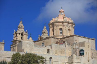 Mdina 'daki Aziz Paul Katedrali. Malta