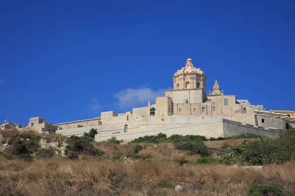 Szent Pál Székesegyház Mdina Málta — Stock Fotó