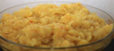 Taze ev yapımı Patates Salatası - Avusturya ve Almanya'da Özel