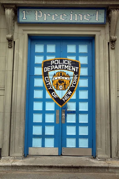 New York City Usa April 2019 1St Precinct Serves Area — Stock Photo, Image