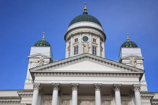 Catedral Helsínquia Centro Cidade Helsínquia Finlândia — Fotografia de Stock