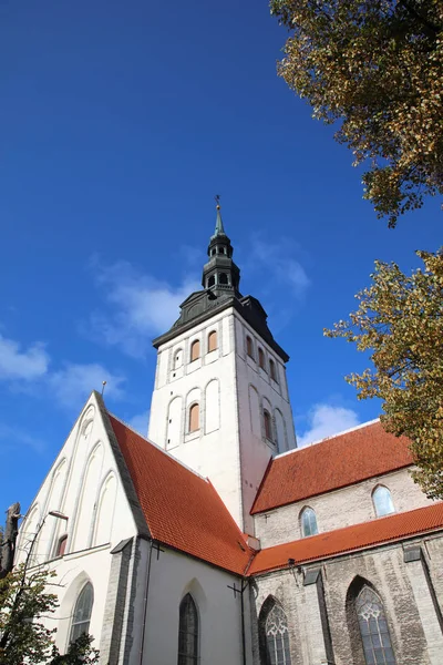Nicholas Church Niguliste Kirik Tallinn Estonia Europe — Stock Photo, Image