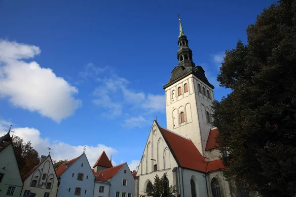 Nicholas Church Niguliste Kirik Tallinn Estonia Europe — Stock Photo, Image