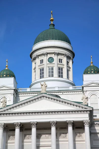 Cattedrale Helsinki Nel Centro Della Città Helsinki Finlandia — Foto Stock