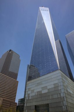 New York, Usa - 29 Nisan 2019: Bir Dünya Ticaret Merkezi. New York 'ta. Usa