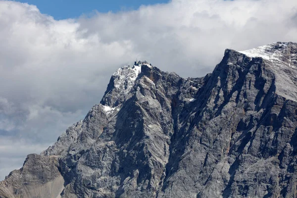 Hora Zugspitze Lermoosu Tyrole Rakousko — Stock fotografie