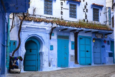 Şehir: Chefchaouen, Morocco mavi