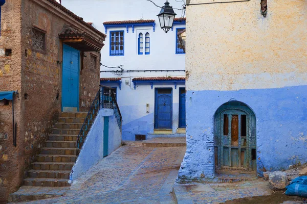 Blauwe stad Chefchaouen, Marokko, 2017 — Stockfoto