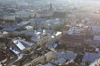 Lviv panoramik manzaralı