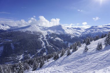 Bad Gastein Kayak Merkezi Stubnerkogel manzaraya