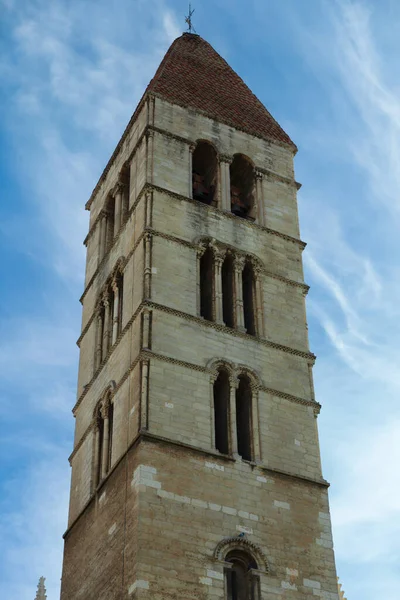 Valladolid Espanha Dezembro 2018 Bell Tower Santa Maria Antigua Igreja — Fotografia de Stock