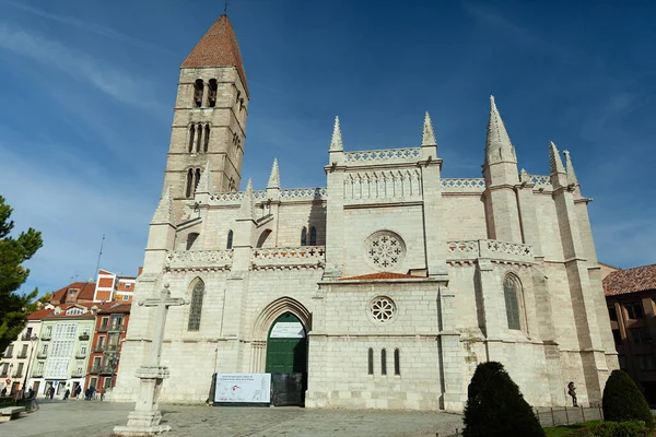Valladolid España Diciembre 2018 Santa Maria Antigua Iglesia Santa María —  Fotos de Stock