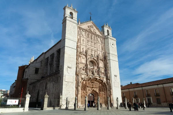 Valladolid España Diciembre 2018 Iglesia San Pablo —  Fotos de Stock