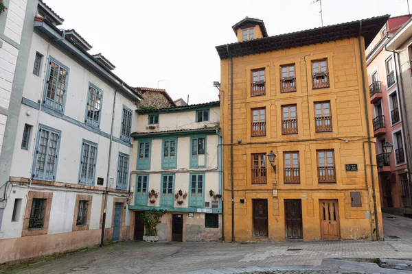 Oviedo Espagne Décembre 2018 Plaza Del Paraguas Rue San Isidoro — Photo