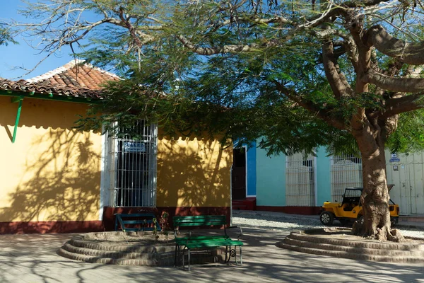 Trinidad Kuba 2015 Február Plazuela Del Cristo — Stock Fotó