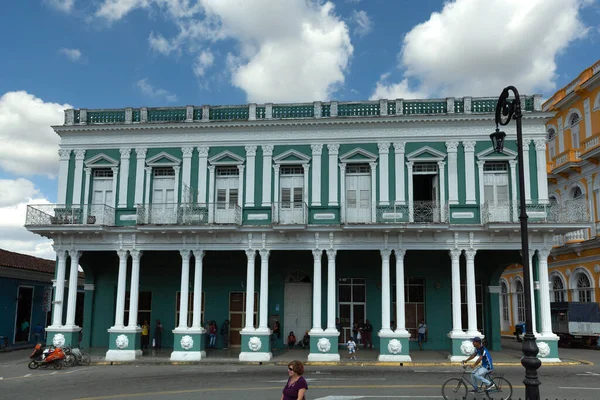 Sancti Spiritus Cuba February 2015 Building Colonial Style — Stock Photo, Image