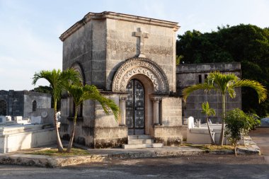 Havana, Küba: 7 Şubat 2015: Kolon Mezarlığı Genel Görünümü