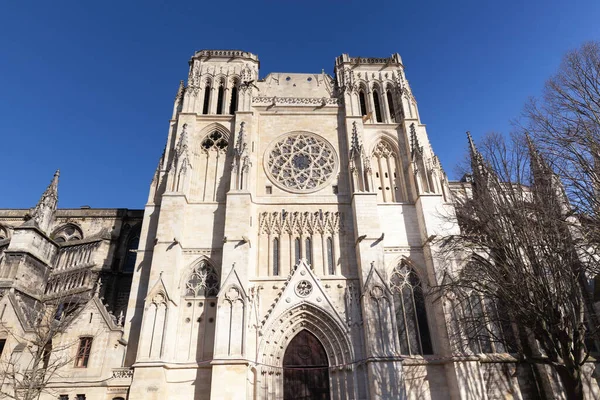 Bordeaux Francja Lutego 2020 Katedra Bordeaux Saint Andre — Zdjęcie stockowe
