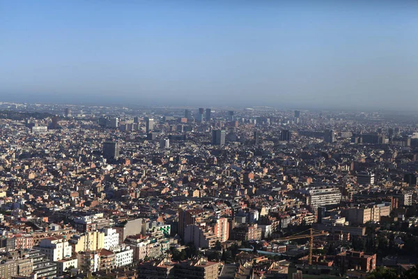 Panoramic View Barcelona Neighboring Hospitalet Llobregat Spain — Stock Photo, Image