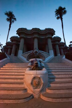 Tallinn, Estonya - Ekim 2018: Park Guell Semenderi