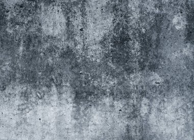 Monochrome damaged grunge abstract old concrete wall texture.